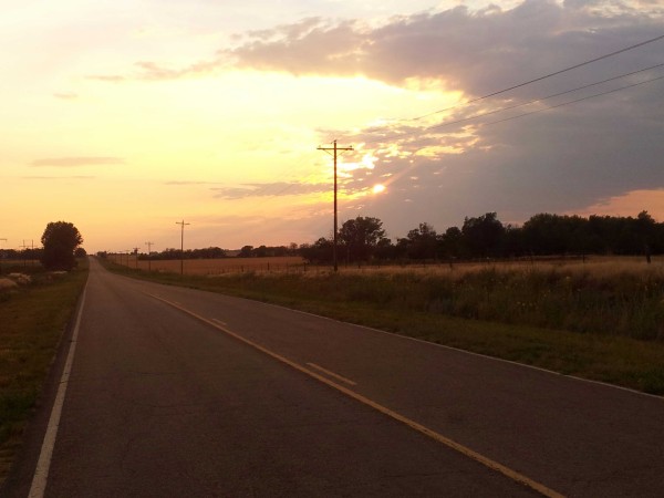 Sunset in Kansas